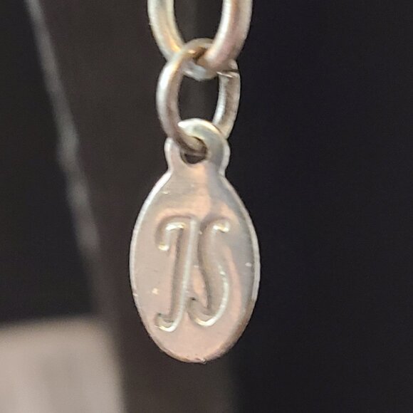 "JS" Brand Beaded Bib Necklace with Lobster Closure / 14" Length / Preowned Item - Picture 7 of 7